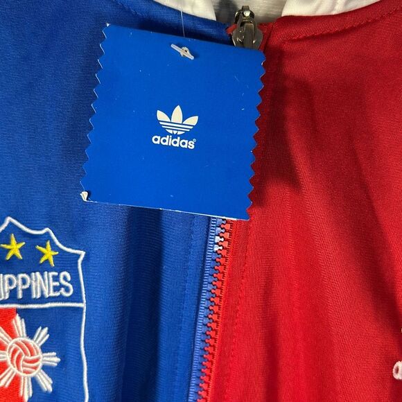 Adidas Philippines Unique Red White Blue Full-Zip Track Jacket size XXL READ - Picture 4 of 10